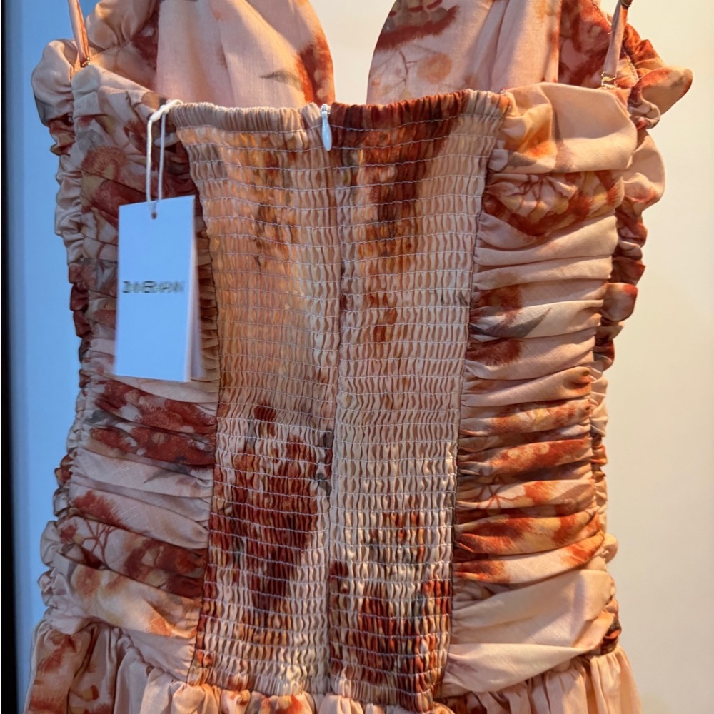 Zimmerman Printed Deep-V Cami Dress - Picture 7 of 16
